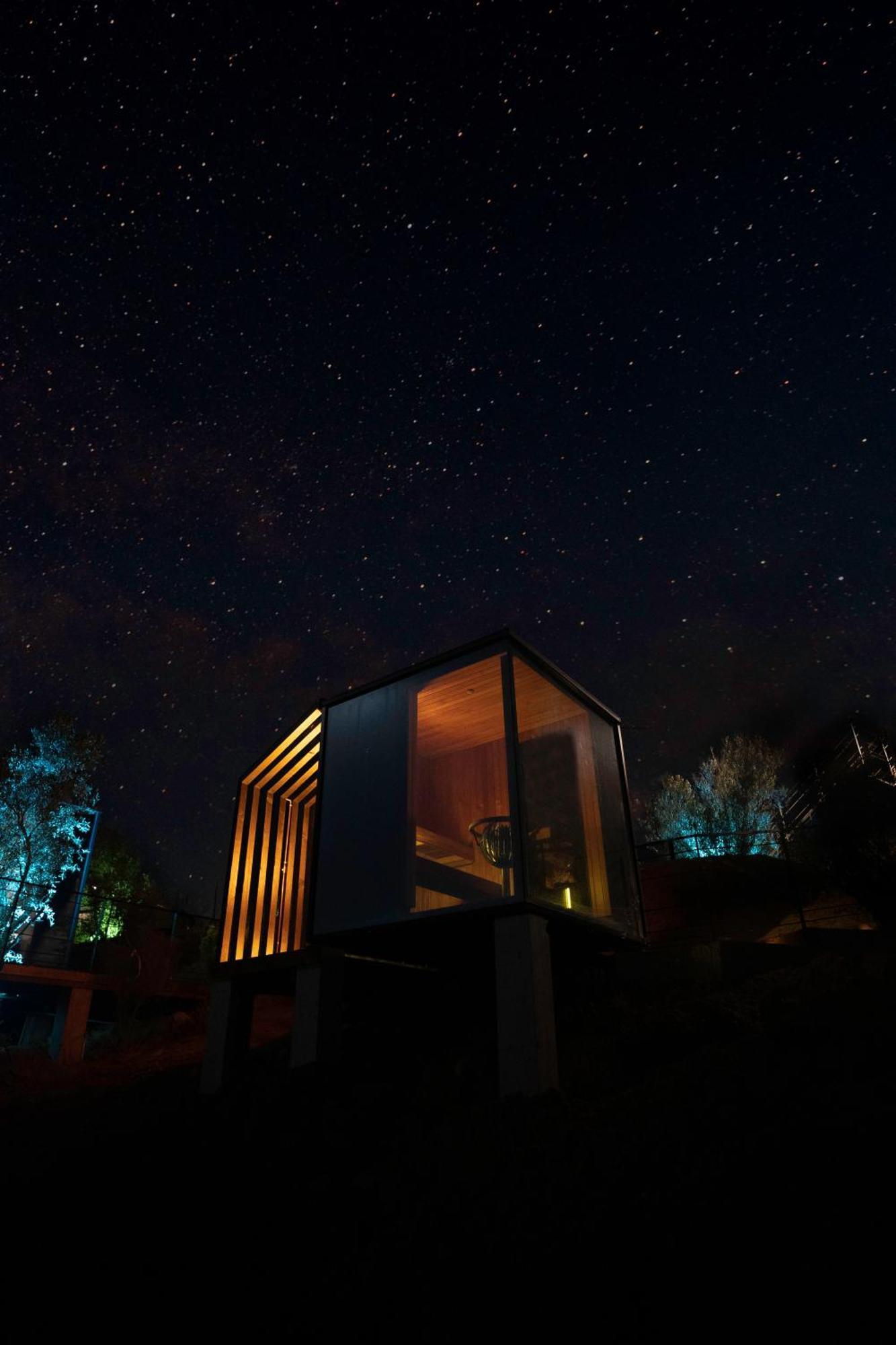 Bajo Estrellas Hotel Contemporaneo Valle de Guadalupe Kültér fotó