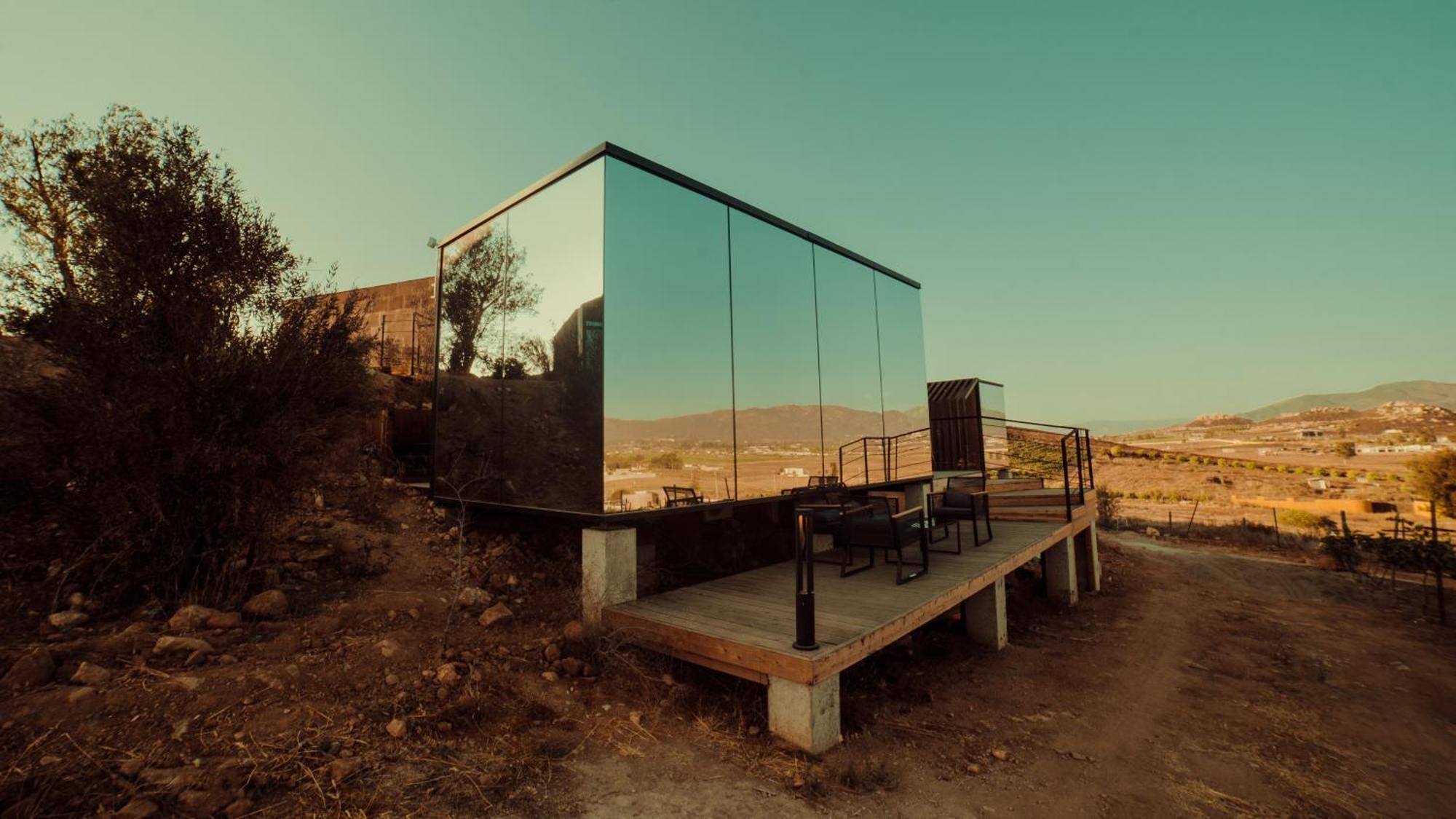 Bajo Estrellas Hotel Contemporaneo Valle de Guadalupe Kültér fotó