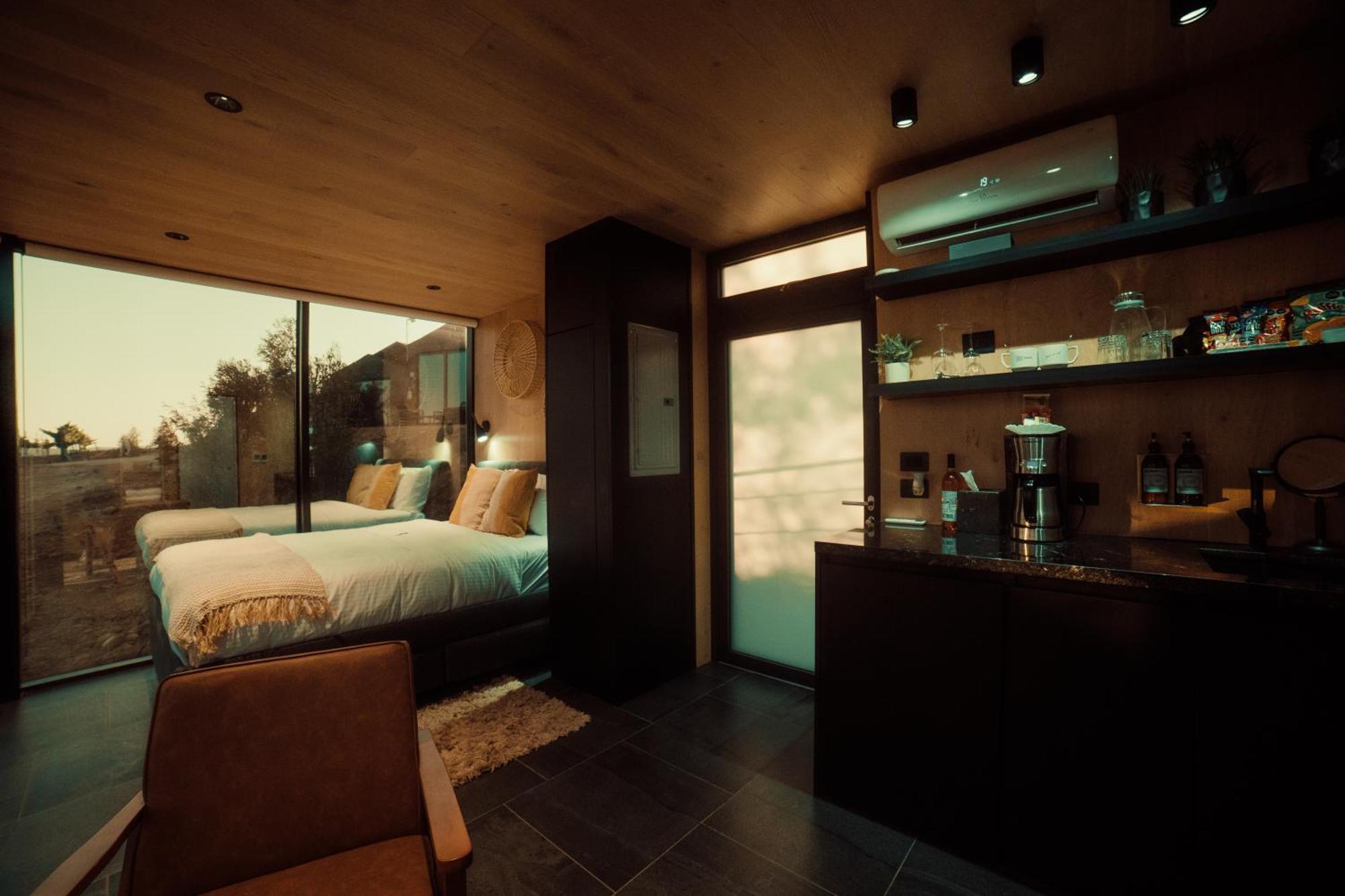 Bajo Estrellas Hotel Contemporaneo Valle de Guadalupe Kültér fotó