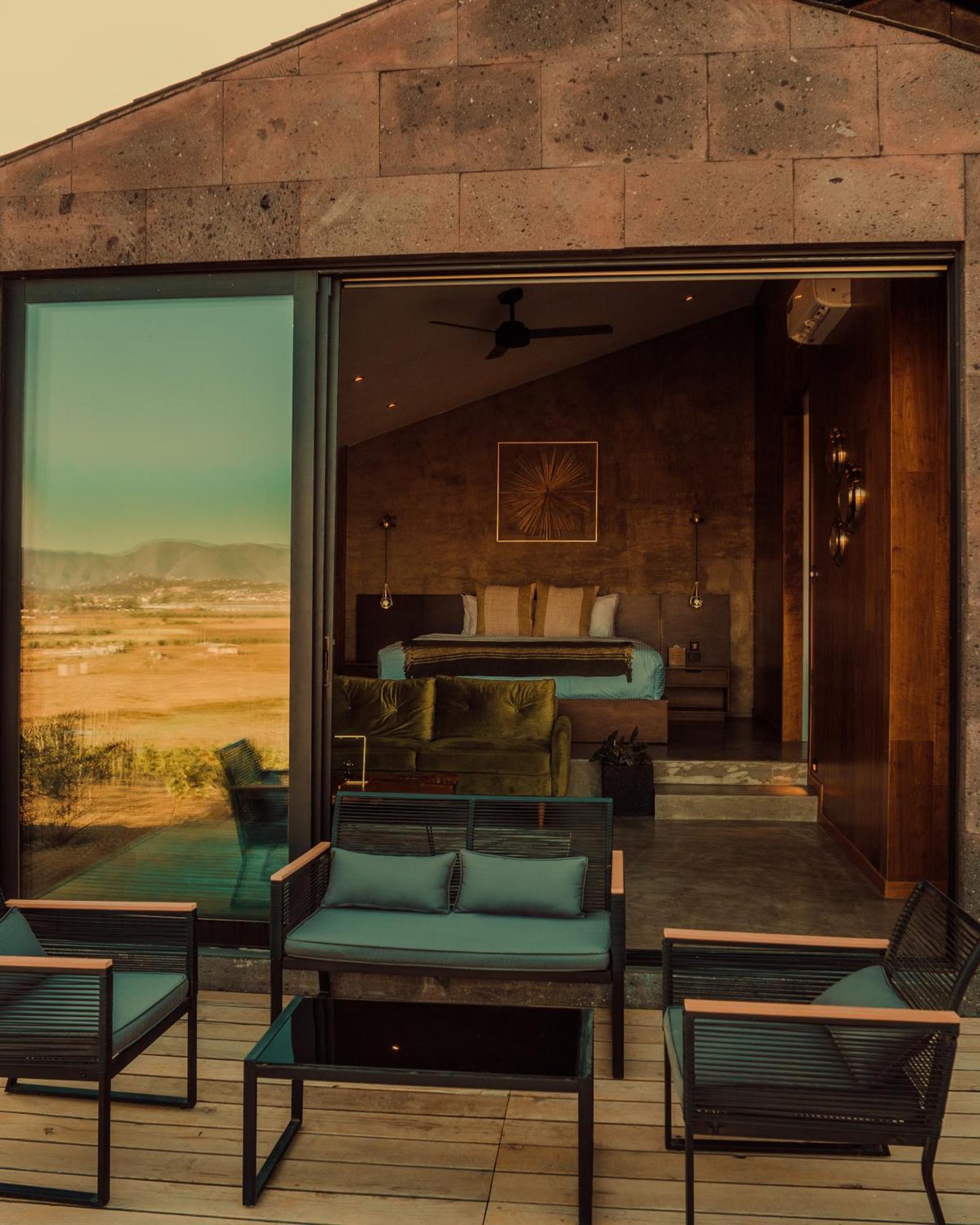 Bajo Estrellas Hotel Contemporaneo Valle de Guadalupe Kültér fotó