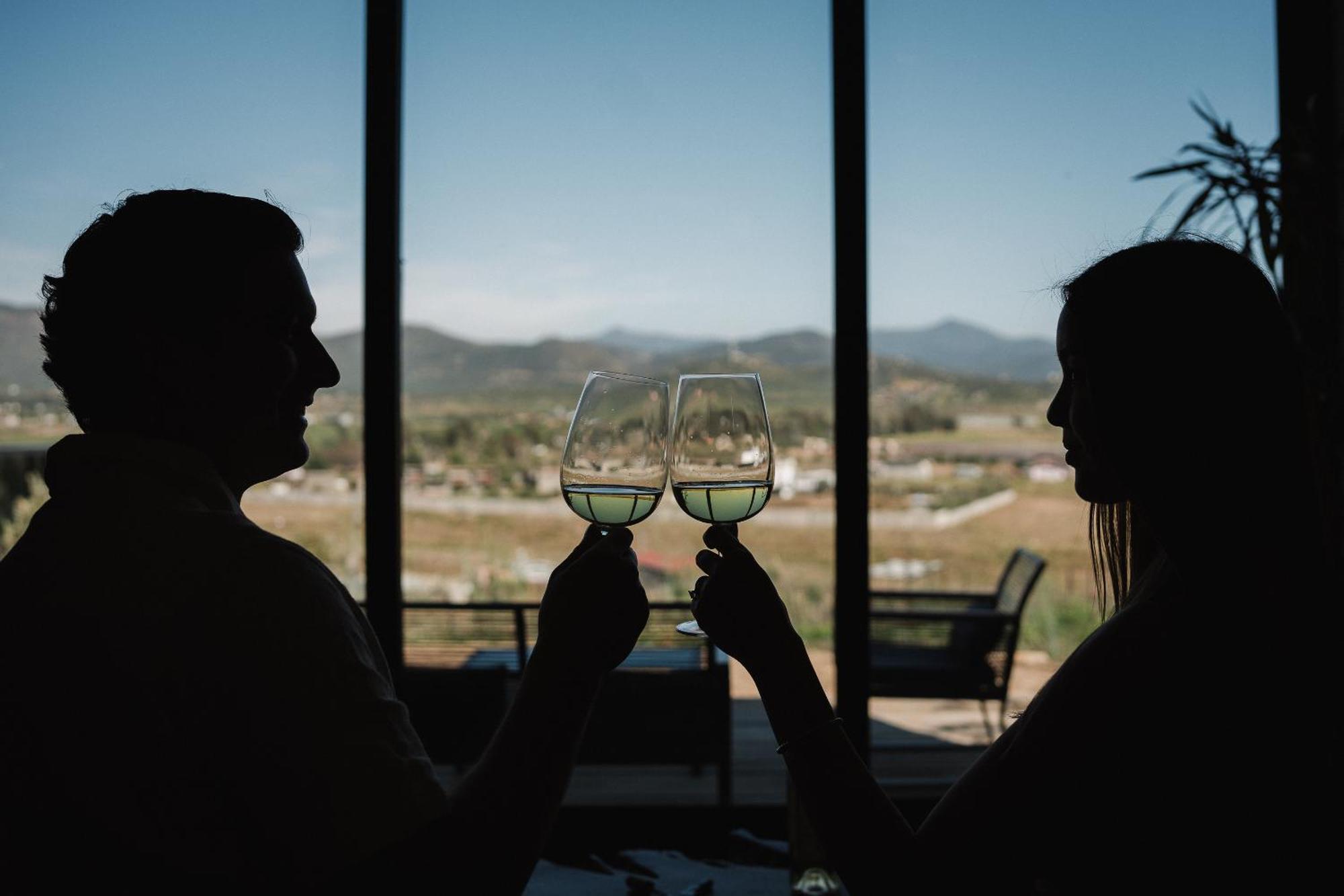 Bajo Estrellas Hotel Contemporaneo Valle de Guadalupe Kültér fotó