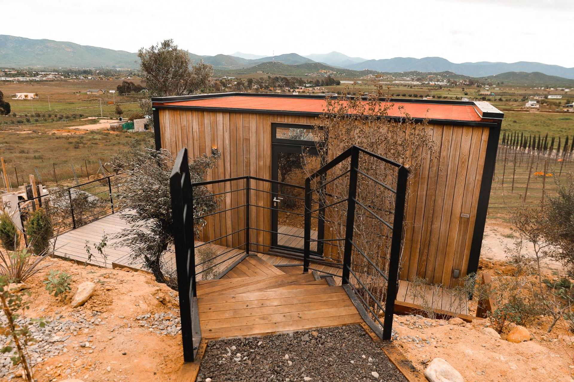 Bajo Estrellas Hotel Contemporaneo Valle de Guadalupe Kültér fotó