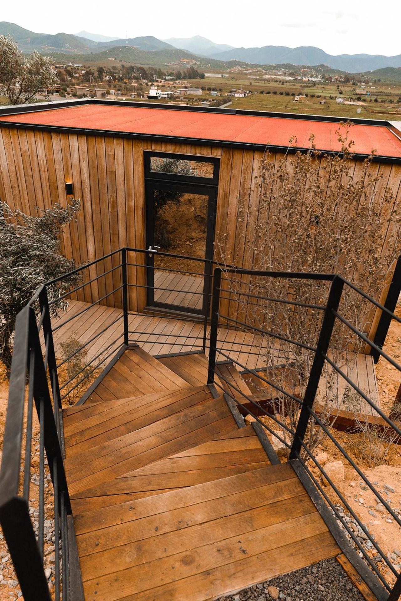 Bajo Estrellas Hotel Contemporaneo Valle de Guadalupe Kültér fotó